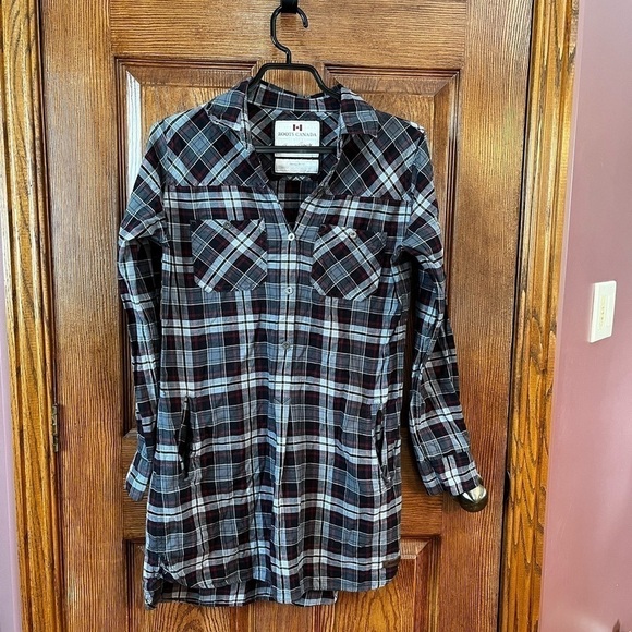 Roots flannel dress Sm - Picture 1 of 8